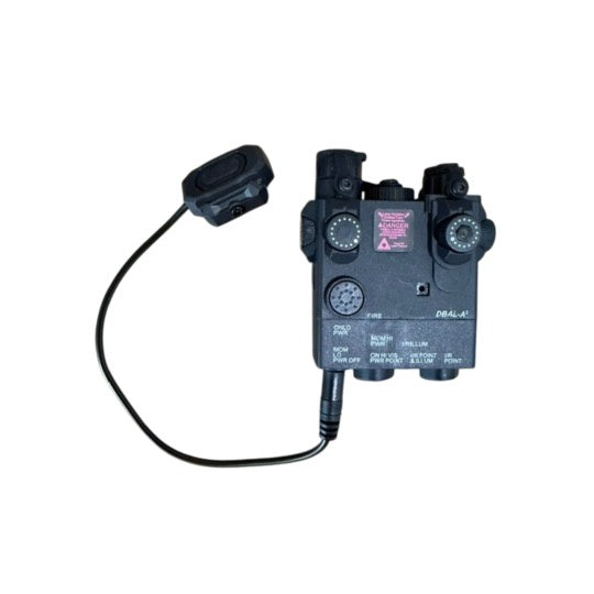 PEQ with rail mount switch