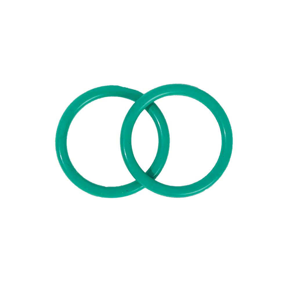 2x Green O-Ring