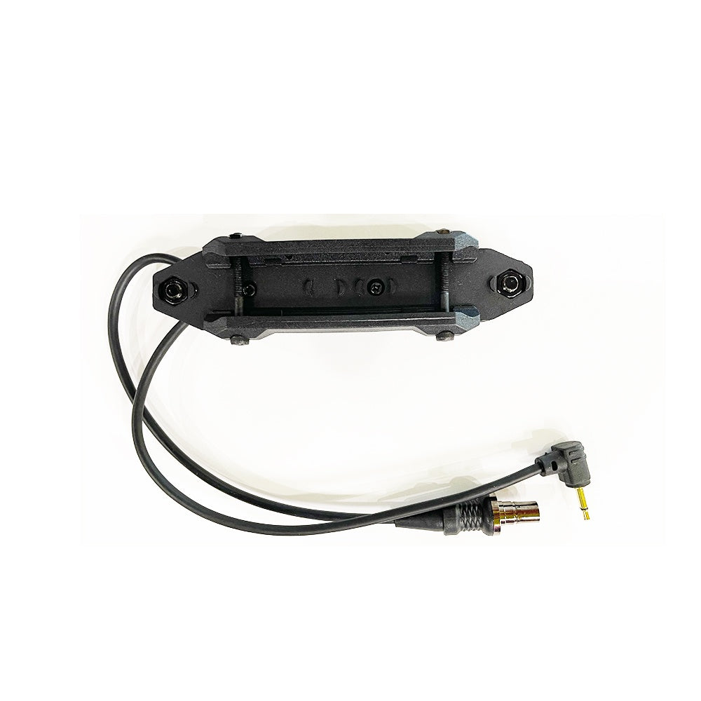 Dual tac light (PEQ-15) rail mount switch