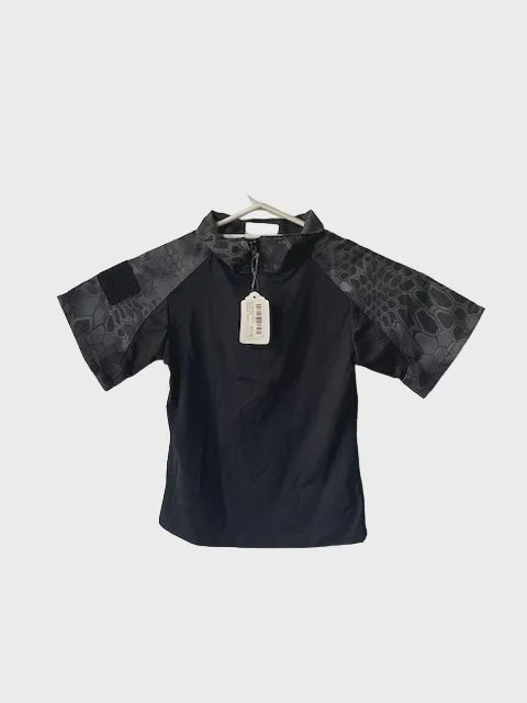 Kryptek Black Short Sleeve Shirt Childrens