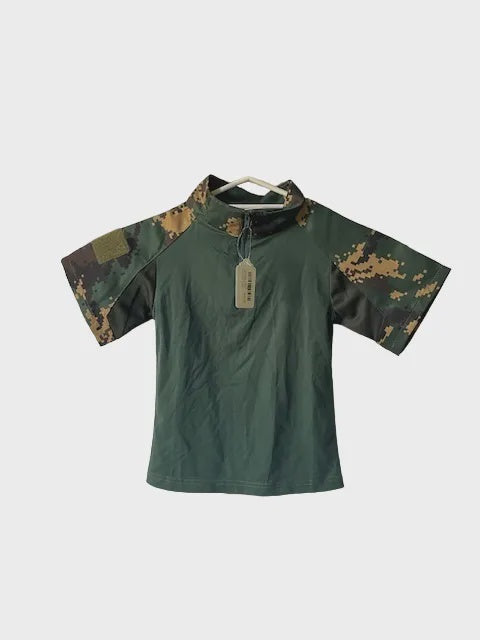 Woodland Digicam Short Sleeve Shirt Childrens