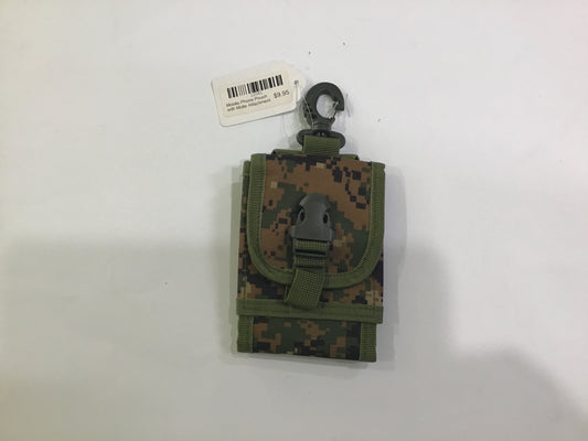 Mobile Phone Pouch with Molle Attachment